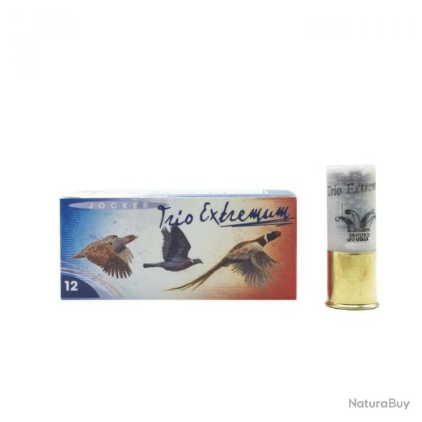 Boite de 10 Cartouches Jocker Trio Extremum 38 BJ - Cal. 12/70/25 - 4/5/2006 / Par 10