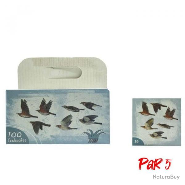 Bote de 100 Cartouches Jocker Super Grand Passage 30 BJ 20 70 Par