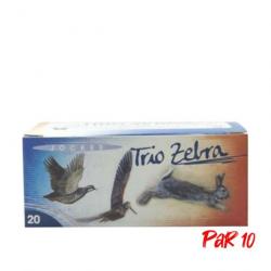 Boite de 10 Cartouches Jocker Trio Zebra 28 BG Rose - Cal. 20/70/16 - 7/8/2009 / Par 10