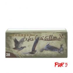 Boite de 10 Cartouches Jocker Extra Croisillon 21 BG Cal. 28 70 08 Par 5