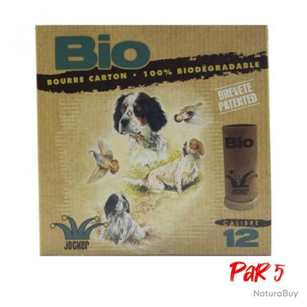 Bote de 25 Cartouches Jocker Bio Sologne 30 BJ Cal. 12 67 16 Par 5