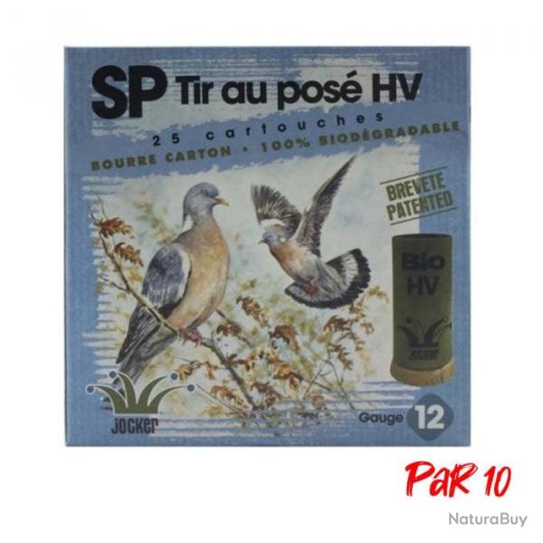 Bote de 25 Cartouches Jocker Bio SP Tir au Pose 33 HV BJ Cal. 12 70 16 Par 10