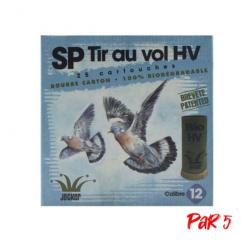 Boîte de 25 Cartouches Jocker Bio SP Tir au Vol 36 HV BJ Cal. 12 70 Par 5