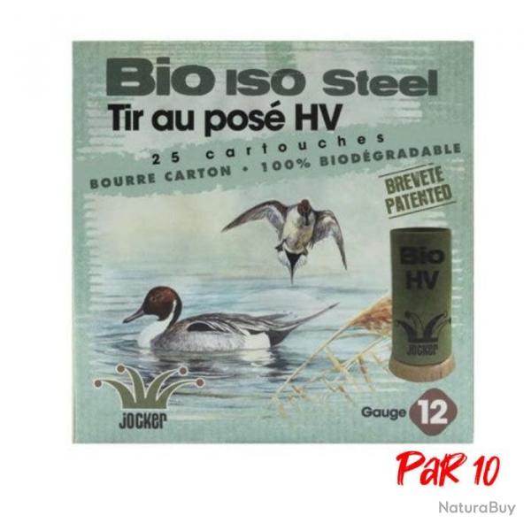 Bote de 25 Cartouches Jocker Bio ISO Steel 35 Trio Orange - Cal. 12/76/25 - 3/5/2007 / Par 10