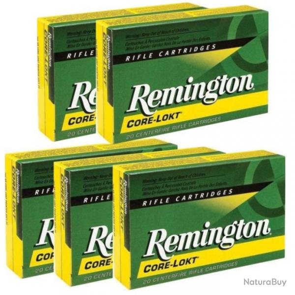 Balles Remington Core-Lokt Pointed Soft Point - Cal. 308 Win Mag - 308 Win MAG / 150 / Par 5