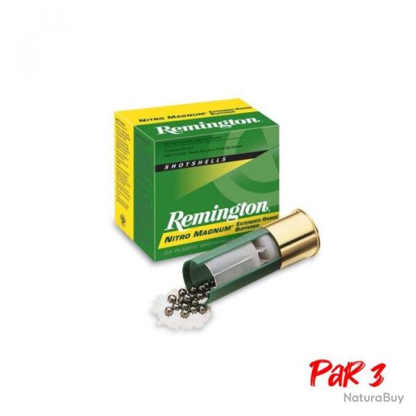 Balles Remington Nitro Magnum Plombs 12 76 53 Par 3