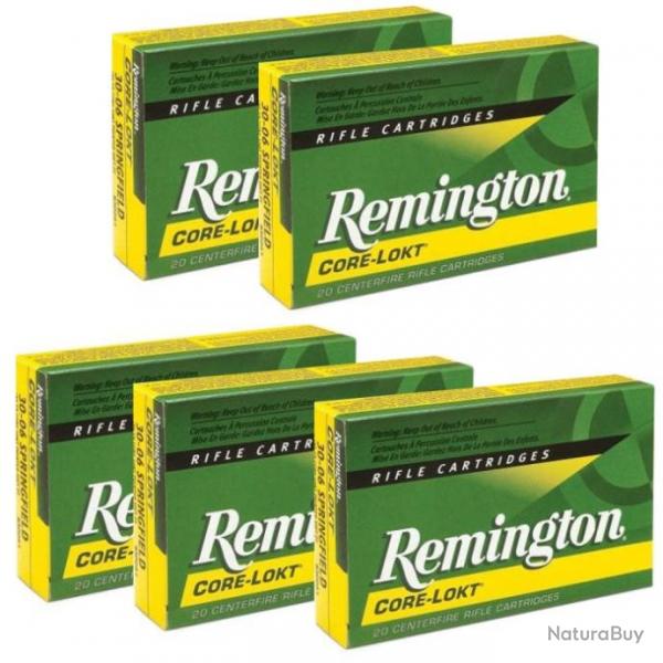 Balles Remington Core Lokt Pointed Soft Point - Cal. 222 Rem - 222 Rem / Par 5
