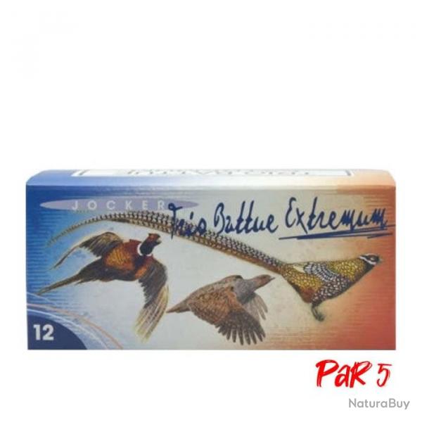 Boite de 10 Cartouches Jocker Trio Battue Extremum 36 BJ - Cal. 12/70/25 - Par 5
