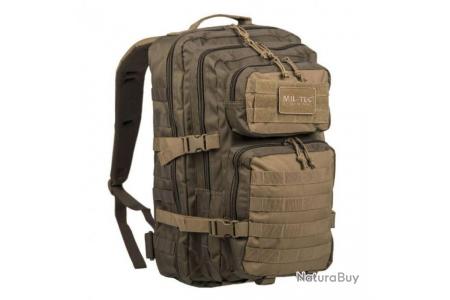 MIL-TEC MOLLE US ASSAULT PACK PETIT kaki et sable - Le Petit Tambour