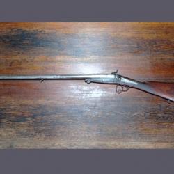 Fusil de chasse juxtaposé à broche calibre 16 - Liège - EM