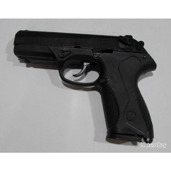 Pistolet semi auto Kimar modele PK4 cal 9mm a blanc, avec embout lance fuse