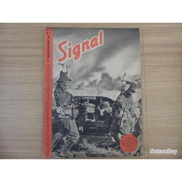 Revue Magazine Signal 1941 n22 WW2 version Franaise