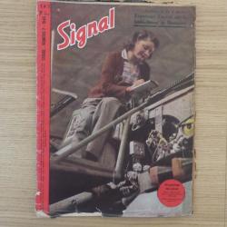 Lot 6 Revues Magazines Signal 1942 1943 1944 WW2 version Française