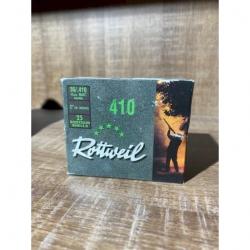 CARTOUCHE ROTTWEIL CAL.410 MAG 20GR PAR 50