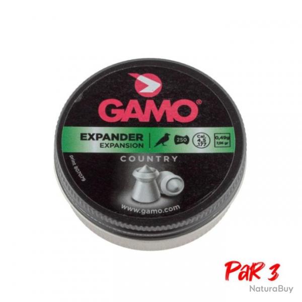Plombs Gamo Expander - Cal. 4.5 Par 1 - Par 3