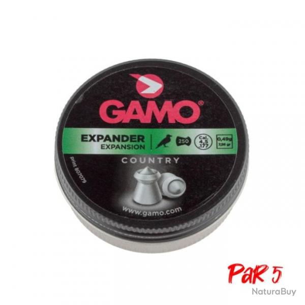 Plombs Gamo Expander - Cal. 4.5 Par 1 - Par 5