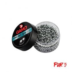 Billes rondes Gamo Steel BB's - Cal. 4.5 - Par 5