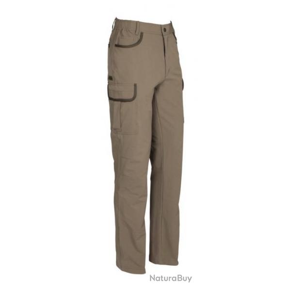 Pantalon de chasse hyperstrech savane beige Percussion