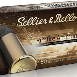 MUNITIONS SELLIER & BELLOT 22LR SUBSONIQUE HP 40 grains