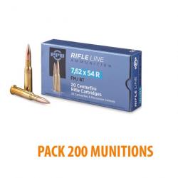 200 Munitions Partizan PPU 7.62x54R FMJ 170 grains 