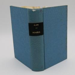 Alain - Pensées (Propos Sur La Religion et Histoire de mes pensées) - 1938 - Relié - Ex-Libris