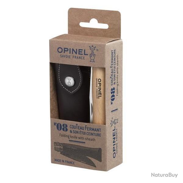 Ensemble couteau Opinel N 8VRI ave tui 92178