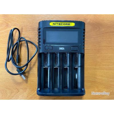 Chargeur rapide NITECORE UMS4 -  4 accus