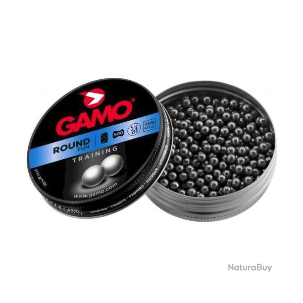 Plomb GAMO cal.4.5mm gpl round par 500