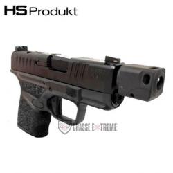 Pistolet HS PRODUKT H11 Noir 3.1" RDR Compensateur 13cps cal 9X19