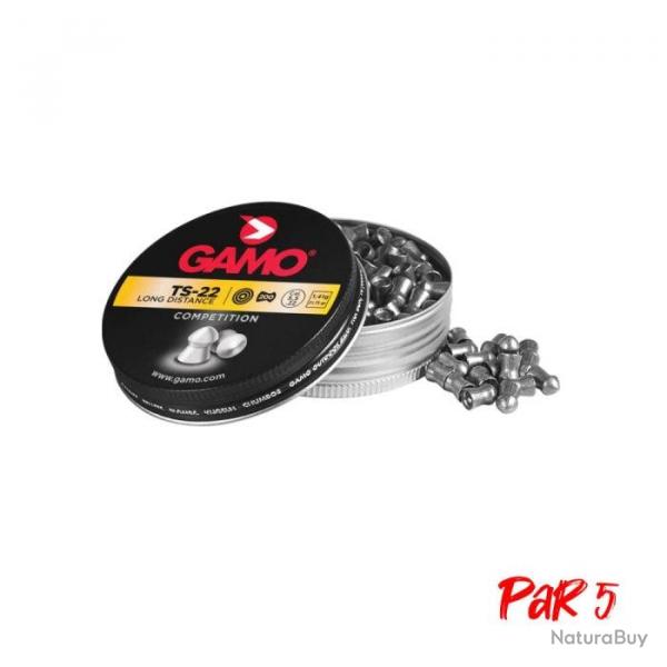 Plombs Gamo TS-22 Longue distance - Cal. 5.5 - Par 5