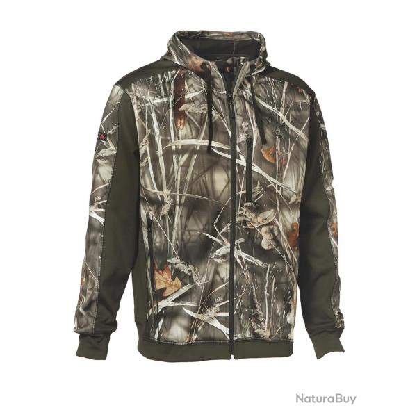 Blouson De Chasse Wolf Enfant Ligne Verney Carron Ghost Camo Wet