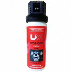 Bombe de défense UX Stop Dog Poivre 50 ml