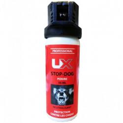 Bombe de défense UX Stop Dog Poivre 50 ml