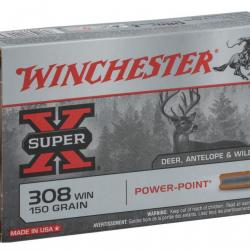 Cartouches Winchester 308Win