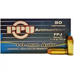 Boite de 50 munition  CAL.10 mm Auto FPJ 190gr