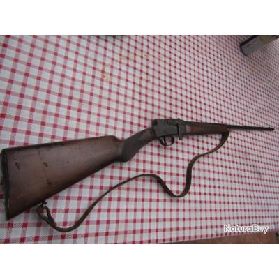 carabine de jardin BUFFALO St Etienne gravée fusil calibre 5.5  22LR avec extracteur fonctionne TB