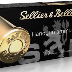 50 CARTOUCHES SELLIER BELLOT SP 357MAG