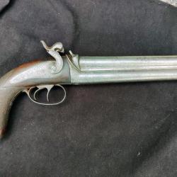 Pistolet a Percussion  type 1855 officier d'Etat Major "LEPAGE MOUTIER à PARIS"