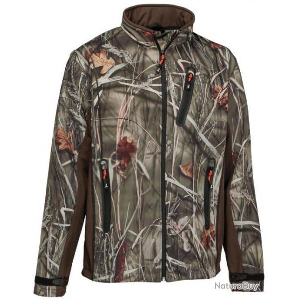 Veste softshell GhostCamo Wet Colors PERCUSSION