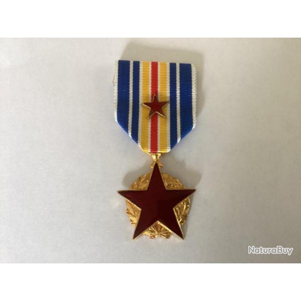 Mdaille des blesss militaire  avec 1 toile - second type -