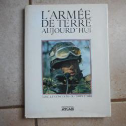 livre militaire " l'armée de terre d'aujourd'hui"