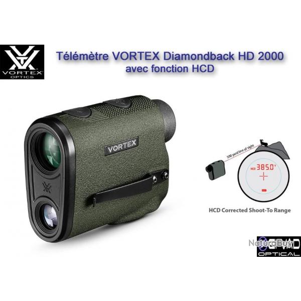 Tlmtre VORTEX Diamondback HD 2000 avec fonction HCD