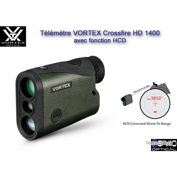 Tlmtre VORTEX Crossfire HD 1400 avec fonction HCD