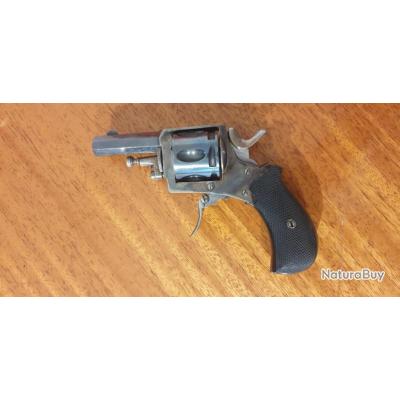 Revolver Bulldog bronzé / jaspé, cal. 320 "Lincoln Central Fire" Manufacture Liégeoise d'Armes à Feu