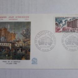 enveloppe 1° jour émission histoirique  FDC N° 770 1971
