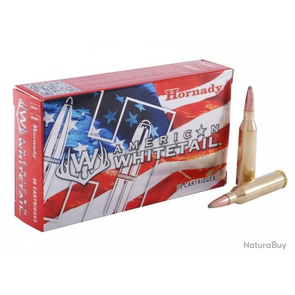 Balle Hornady American Whitetail Calibre 243 Win Interlock 100 Gr