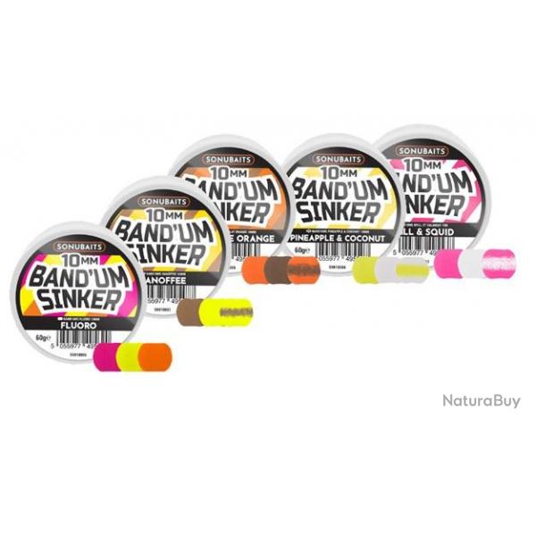 SONUBAITS BAND'UM WAFTERS 6MM 45GR Chocolate orange - Orange/Marron/Range et marron