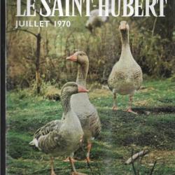 le saint-hubert 7 juillet 1970 mensuel illustré Revue de chasse, brocards de moravie ,