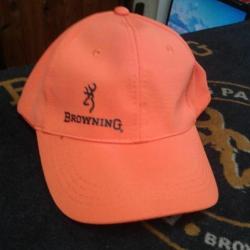 Casquette Browning fluo neuve