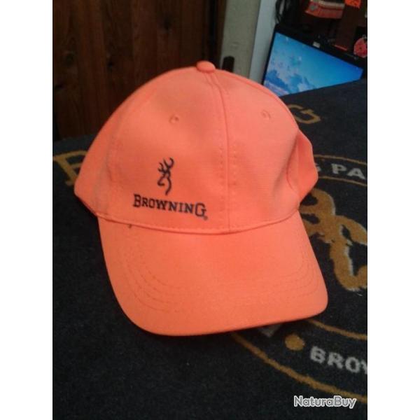 Casquette Browning fluo neuve